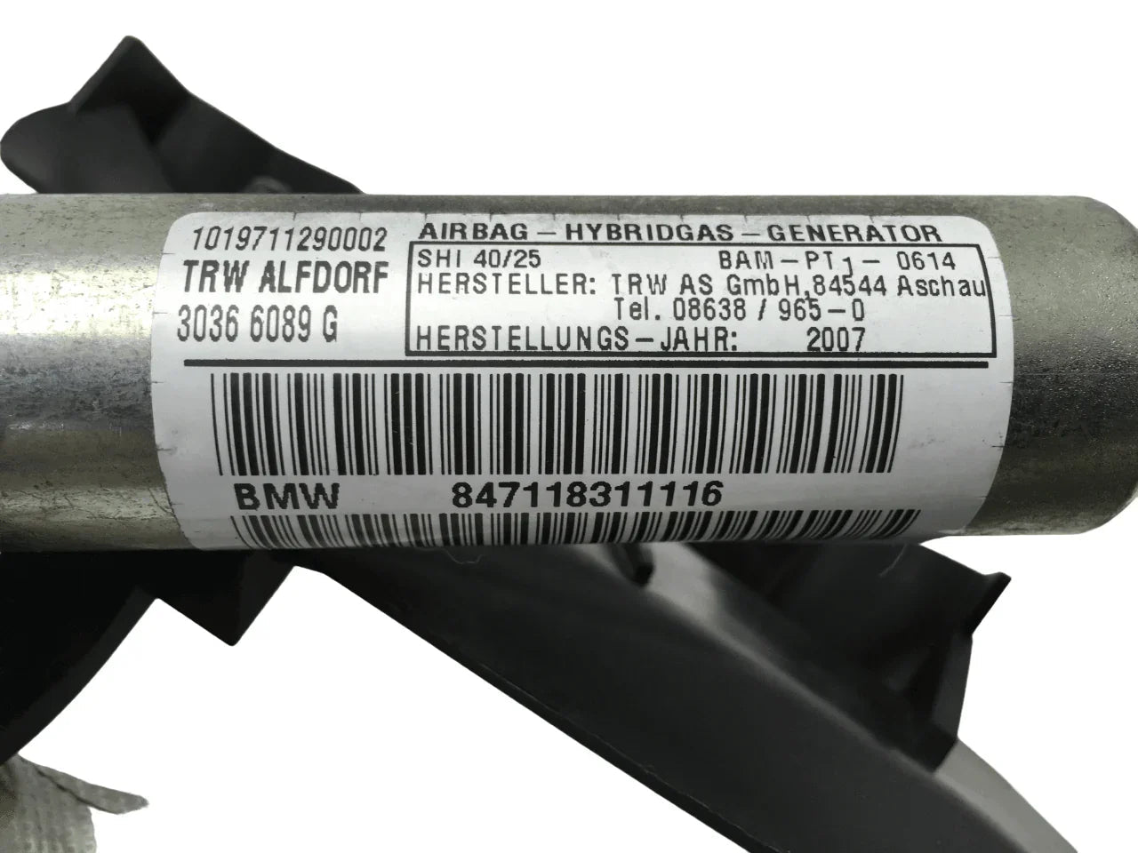 Airbag cortina izquierdo Bmw E92 30366089G