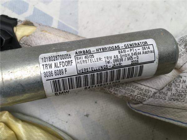 Airbag cortina izquierdo Bmw Serie 3 E92 - 847118311103