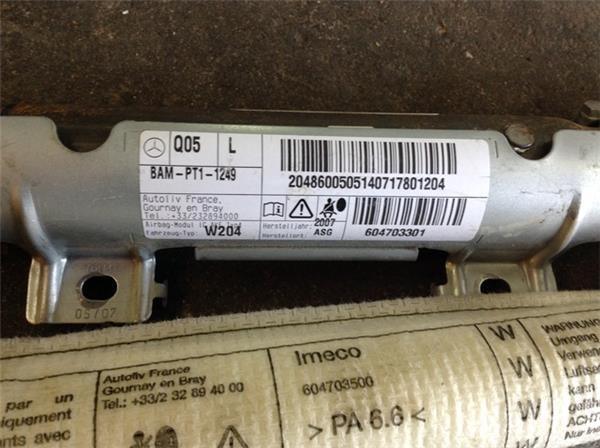 Airbag cortina izquierdo mercedes C W204 - 2048600505