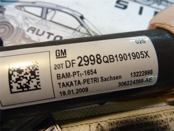 Airbag cortina izquierdo opel insignia - 13222998
