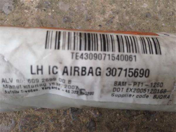 Airbag cortina izquierdo volvo s80 ii - 30715690