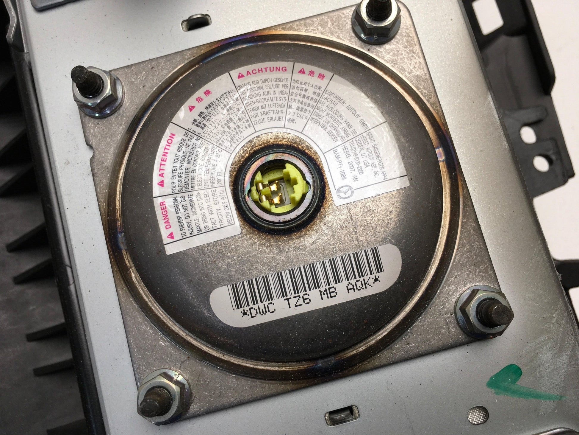 Airbag derecho Mazda 3 - BP4K60350