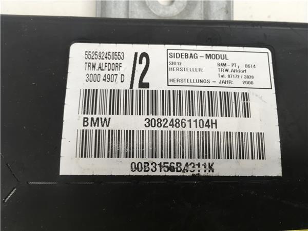 Airbag lateral izquierdo bmw e46 - 30824861104h
