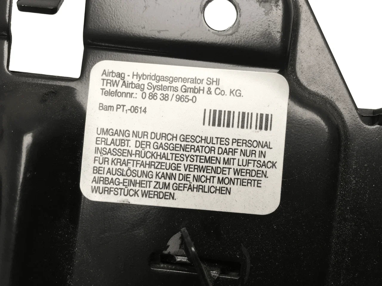 Airbag lateral Mercedes W163 30307146