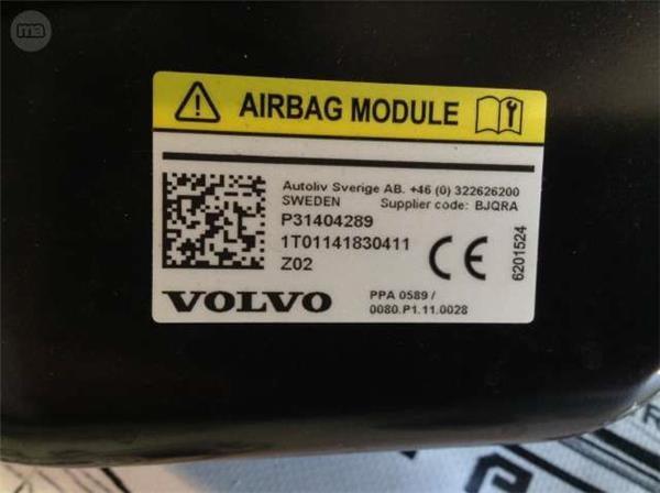 Airbag peatones volvo V40 iii - AutoRR p31404289