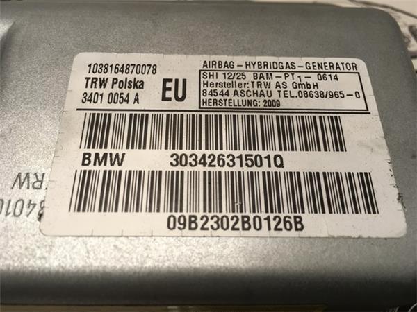 Airbag puerta delantera izquierda bmw x3 - 