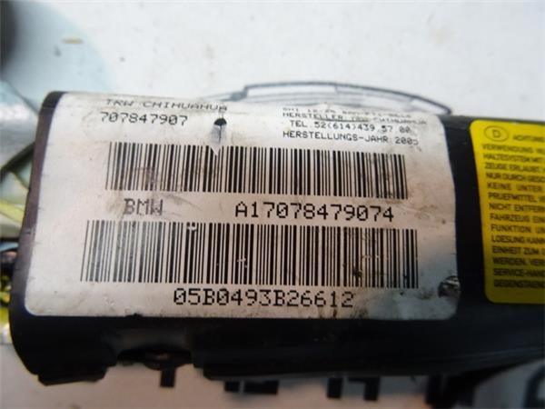 Airbag trasero izquierdo bmw x5 e53 - AutoRR 707847907