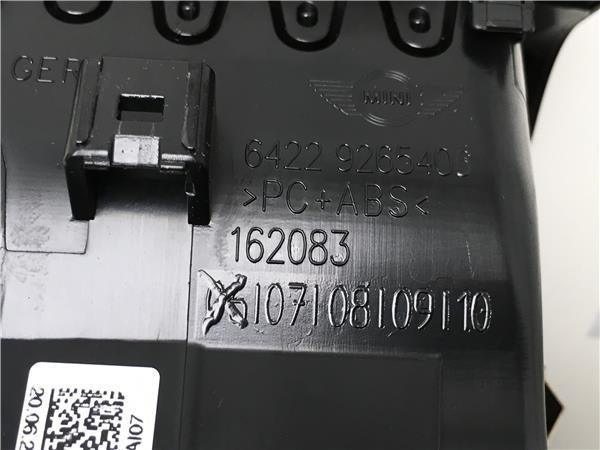 Aireador central derecho Mini F55 F56 F5 - 64229265406