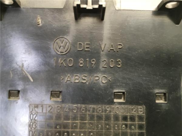 Aireador tunel central VW Golf V - 1k0819203