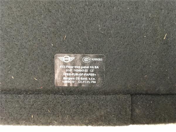 Alfombra maletero Mini F55