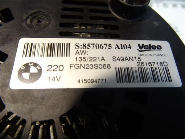 Alternador bmw serie x5 8570675 - 8570675
