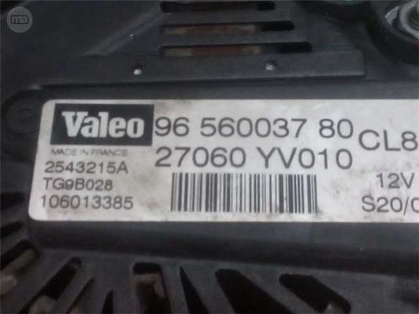 Alternador citroen/peugeot/fiat/toyota - 2543215a