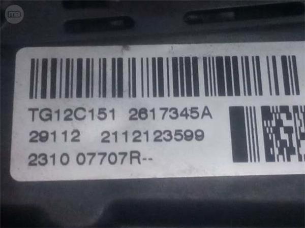 Alternador dacia nissan renault 1.5dci - 231007707r