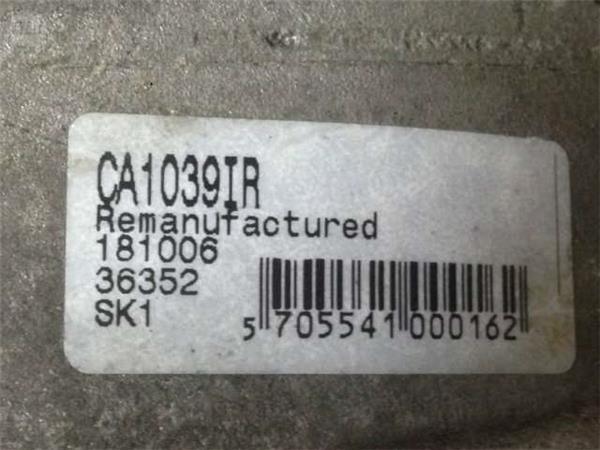 Alternador ducato/jumper/boxer ca1039ir - ca1039ir