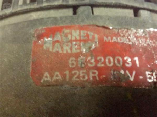 Alternador fiat/lancia/pininfarina - 63320031