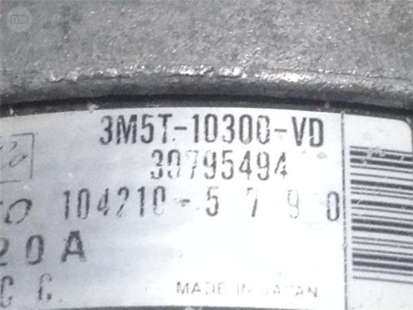Alternador ford focus 2/ cmax 1.8 2.0 - 3m5t-10300-vd