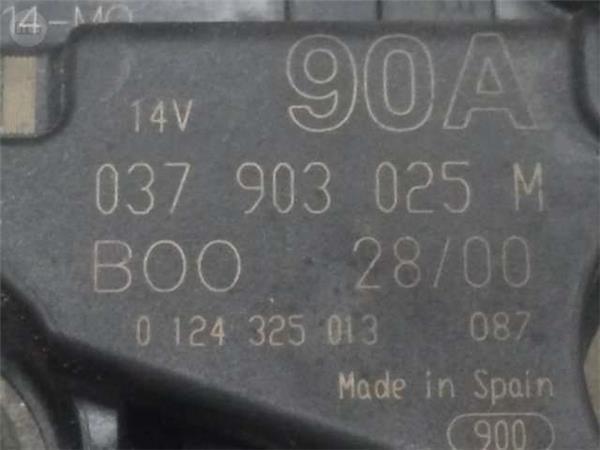 Alternador grupo vag 037903025m - 037903025m