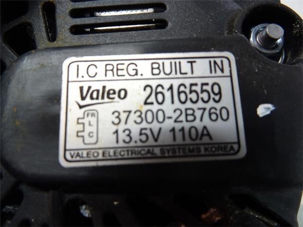 Alternador hyundai kia 37300-2b760 - 37300-2b760