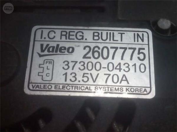 Alternador kia picanto 1.0 - 37300-04310