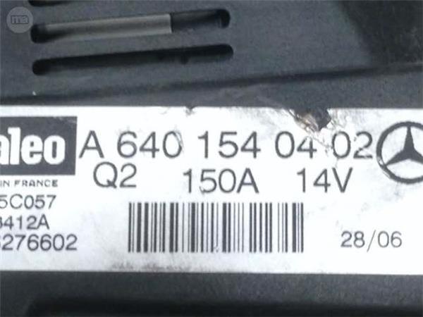 Alternador mercedes a b c smart forfour - a6401540402