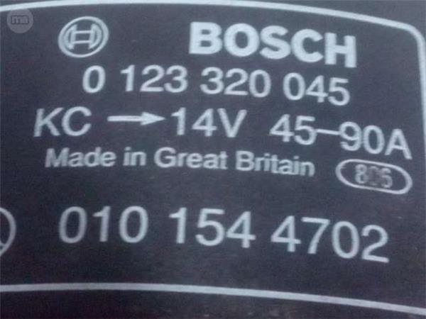 Alternador mercedes c clk g s t1 tn - 0123320045