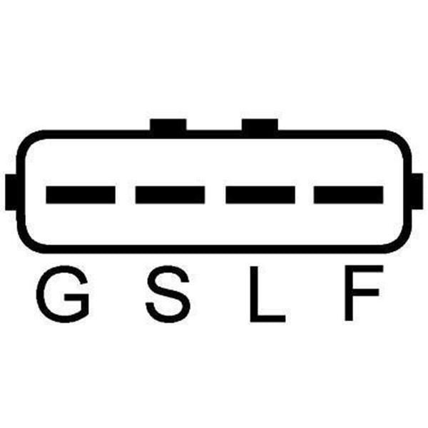 Alternador mitsubishi a3tb0291 - a3tb0291