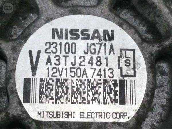Alternador nissan 2.0dci a3tj2481 - 23100-jg71a