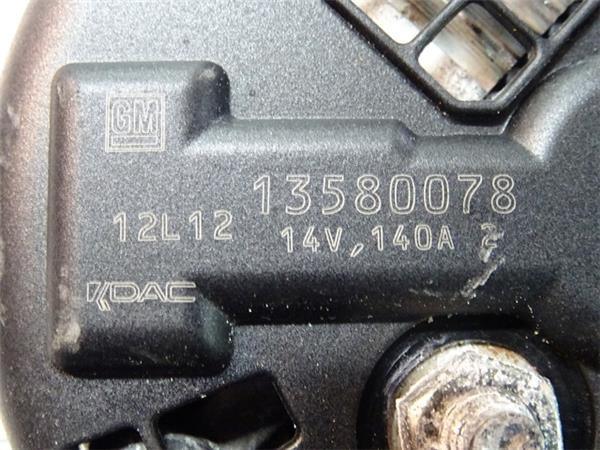 Alternador opel chevrolet 13580078 - 13580078