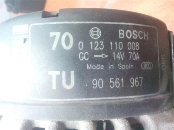 Alternador opel corsa b 1.0i 1.2i - 90561967
