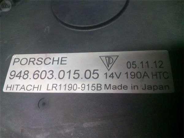 Alternador porsche cayenne 4.5 - 94860301505