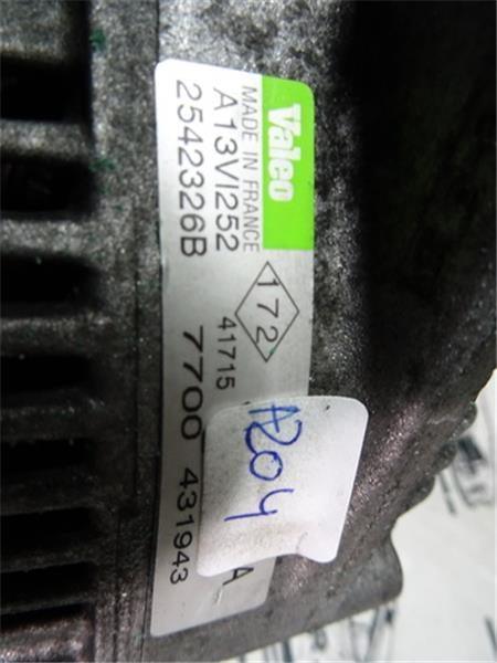 Alternador renault megane i a13vi252 - 7701499961