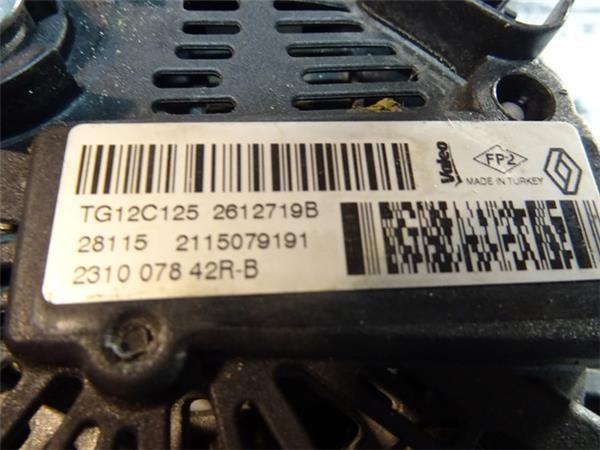 Alternador renault tg12c125 - tg12c125