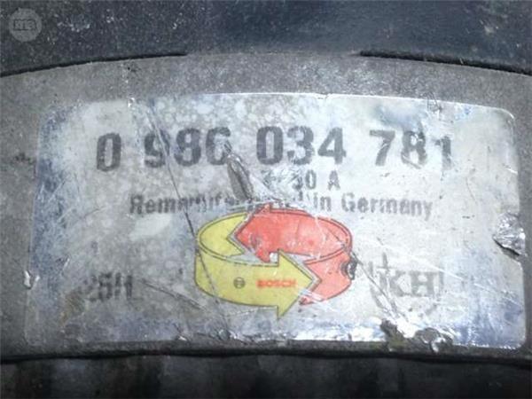 Alternador renault/opel antiguo - 0986034781