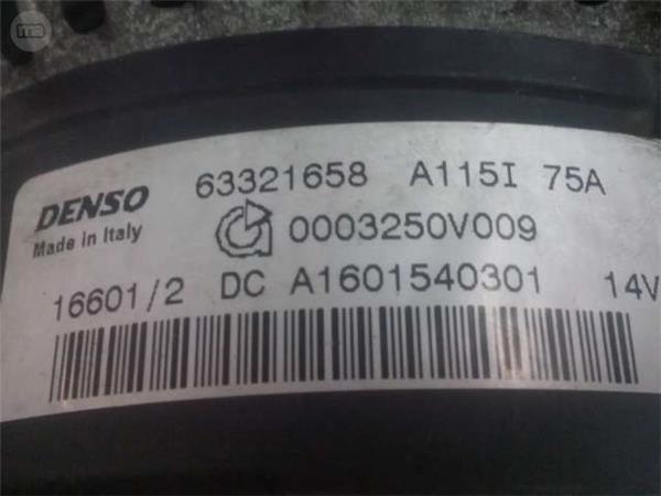 ALTERNADOR SMART 0.6 0.7 A 160 154 03 01 - A1601540301