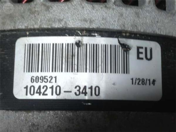 Alternador toyota land cruiser/dyna 3.0 - 104210-3410