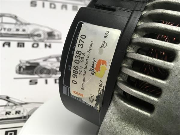 Alternador volkswagen 0986038370 - 0986038370
