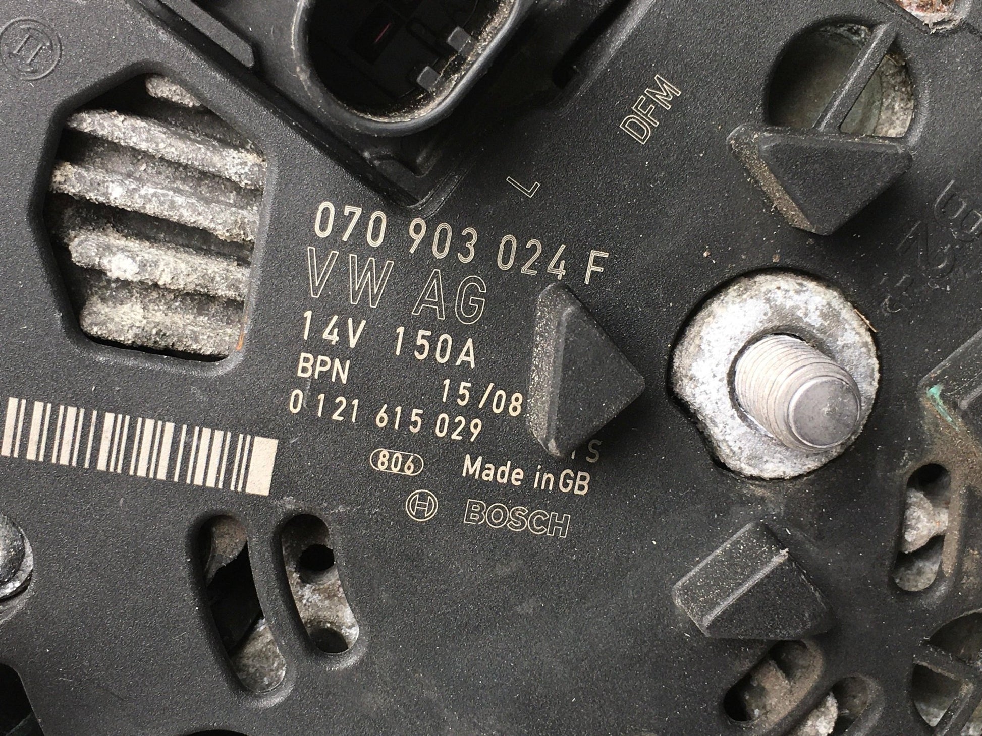 Alternador VW 070903024F - 070903024F