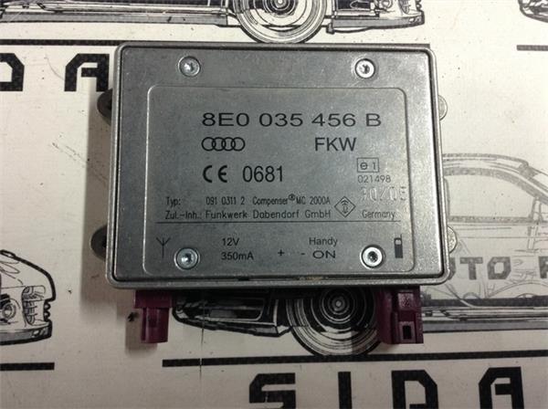 Amplificador antena audi a4 b7 - 8e0035456b