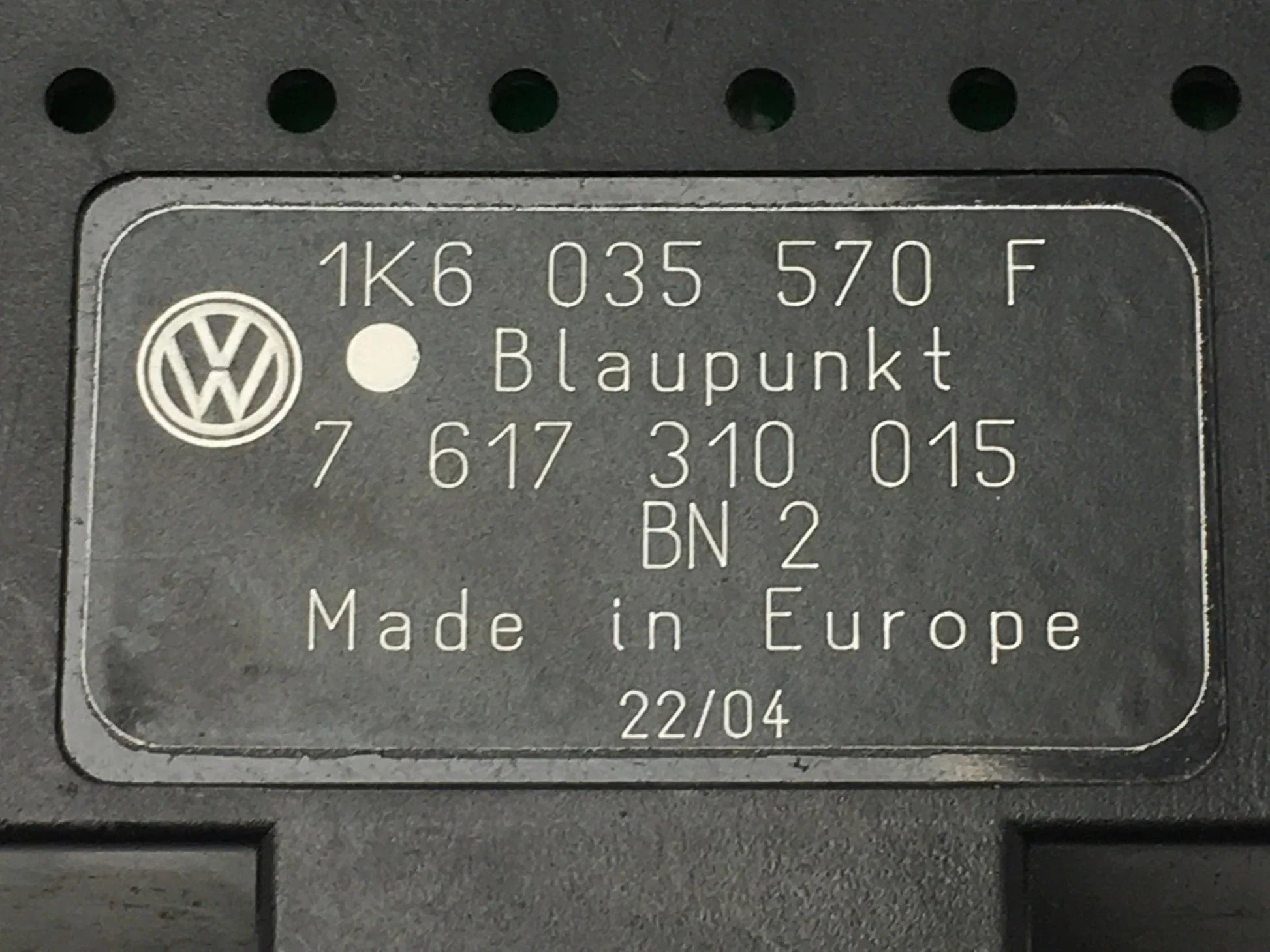 Amplificador antena VW 1K6035570F