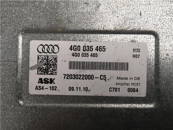Amplificador Audi 4g0035465 - 4g0035465