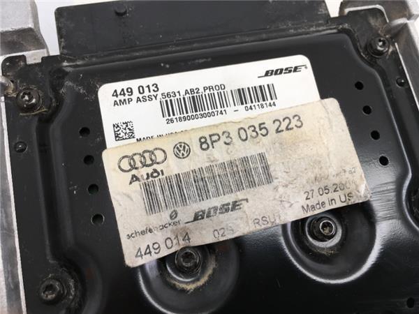Amplificador Bose Audi 8p3035223 - 8p3035223