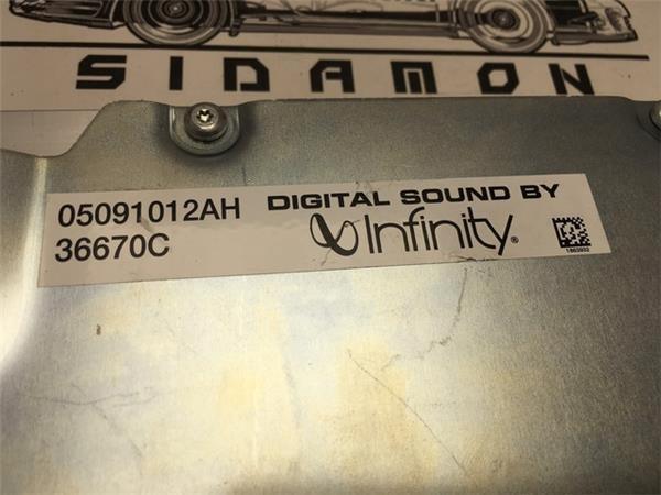 Amplificador radio jeep 05091012ah - 05091012ah