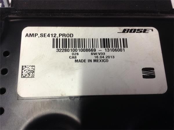 Amplificador seat exeo se412-prod - se412prod