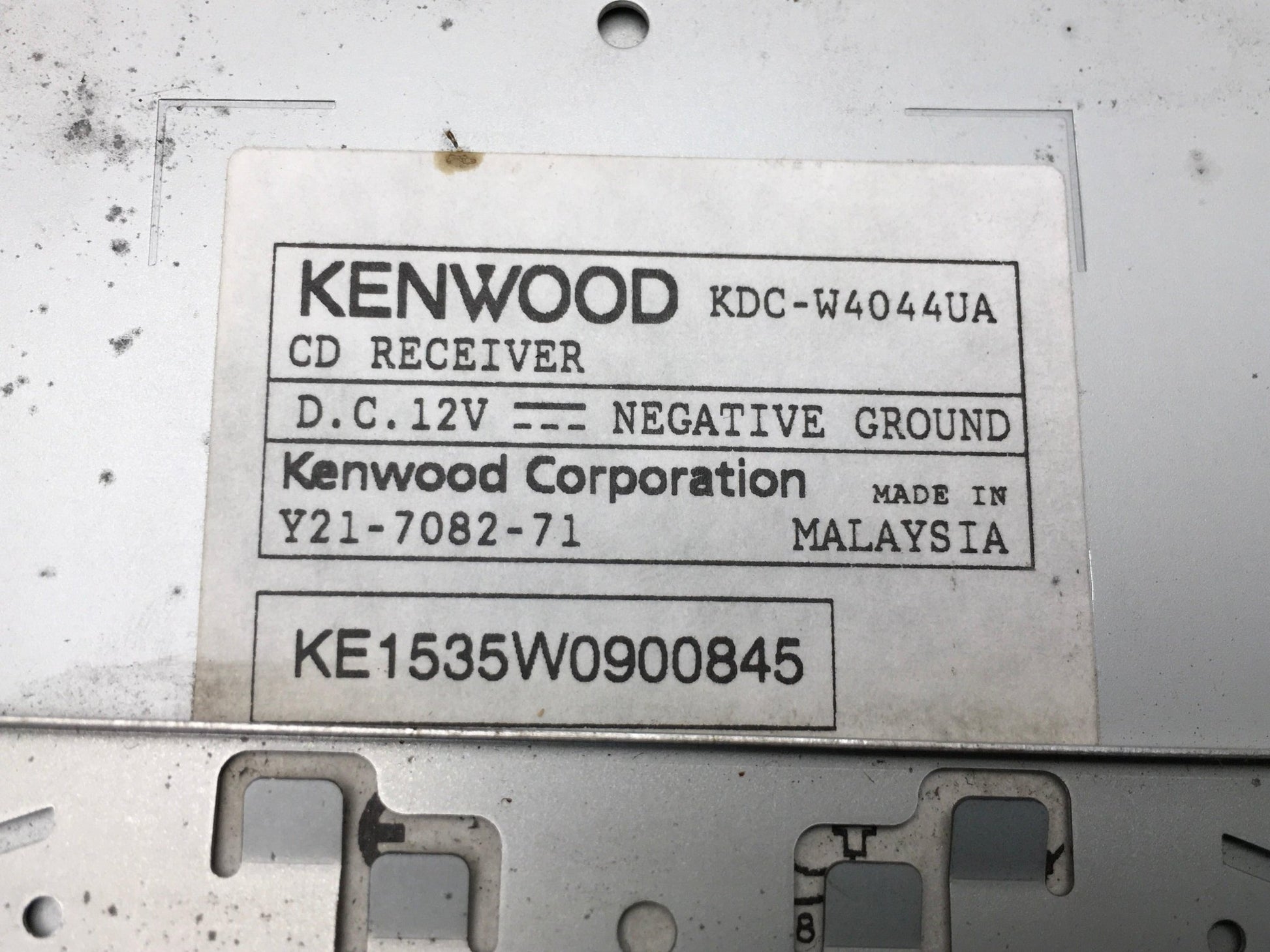 Autoradio Kenwood kdc - w4044ua - kdcw4044ua
