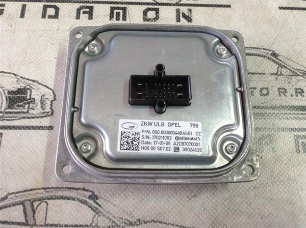 Balastro xenon opel astra k 39024626 - 39024626