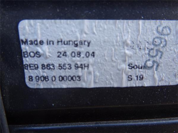 Bandeja enrollable audi a4 8e avant - 8e986355394h