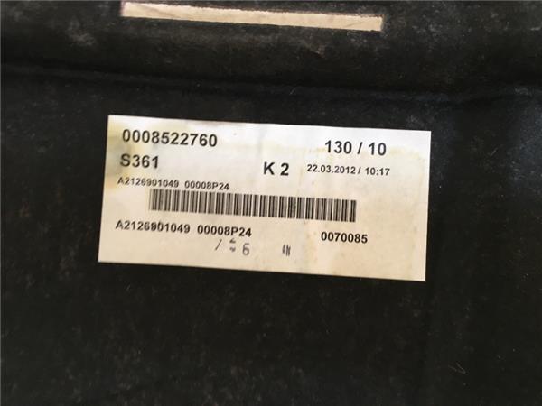 Bandeja trasera Mercedes E W212 - a2126901049