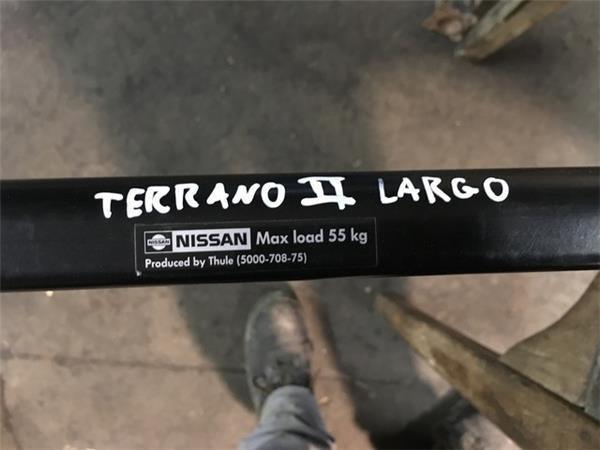 Barras de techo terrano ii largo - 