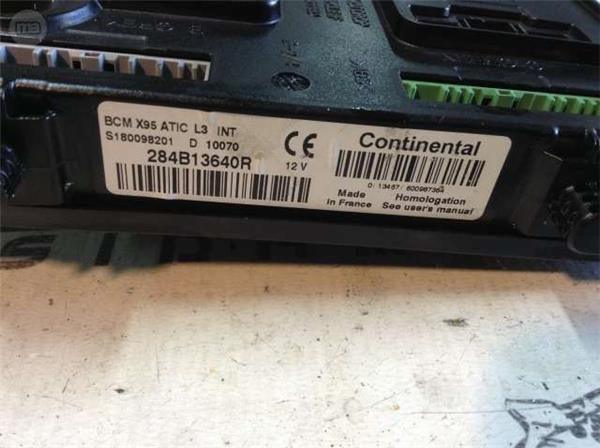 Bcm renault megane 3 284b13640r - 284b13640r