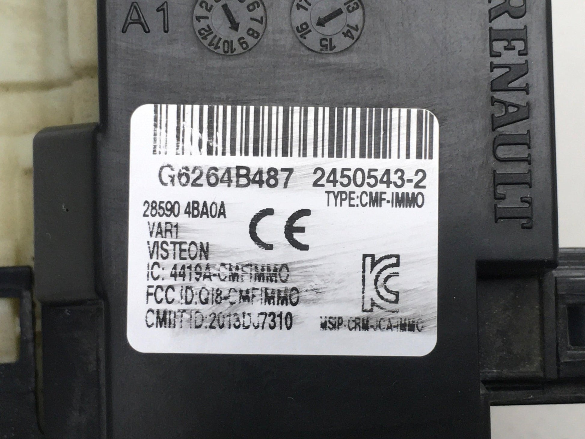 Bombín arranque Nissan 285904BA0A - 285904BA0A